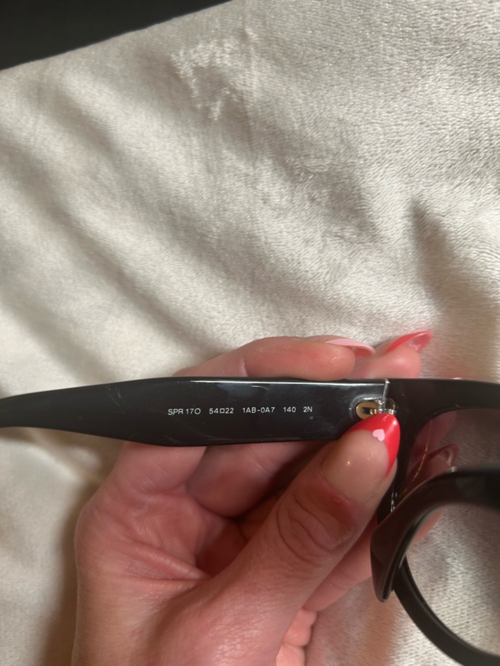 Prada Women's Black Cat-Eye Sunglasses with Smoke Lenses - Picture 7 of 9